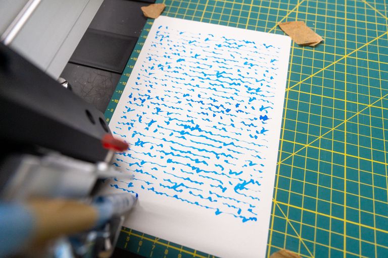 Artwork from project The Drawing Machine